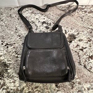 Leather Crossbody Handbag